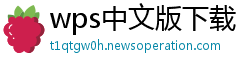 wps中文版下载